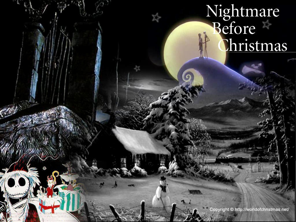 Nightmare Before Christmas Wallpaper - Free Nightmare Before Christmas  Desktop Wallpaper for Download